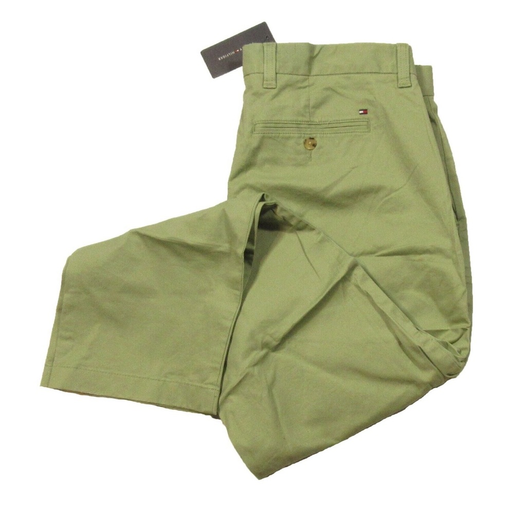 Tommy Hiltiger Custom Fit Essential Chino (Deep Lichen Green) - 34/32